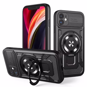 Defender Armor Mag -kotelo iPhone 11, musta