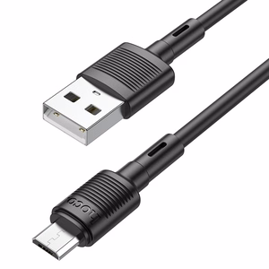 Hoco X83 USB-A – MicroUSB Kaapeli 1,0 m, musta