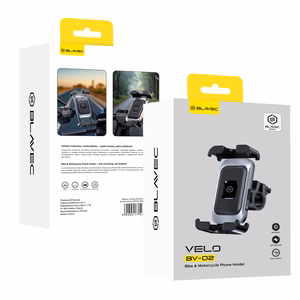 Blavec Pyoräteline BV-02 Velo ohjaustankoon (BV02-HSB) hopea-musta