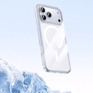Benks Magnetic Crystal Case -suojakuori (C.K.JC.AP.00.0069) Iphone 17 Prolle, läpinäkyvä (kameran ohjauspainike)