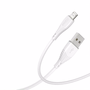 Kaapeli T-PHOX Nature Micro USB, valkoinen, 1.2M 3A