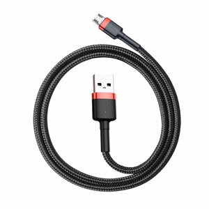 Baseus Cafule Micro USB -kaapeli 1,5A 2 m (punainen ja musta)