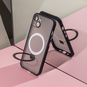 Magneettinen suojakuori iPhone 15 Plus 6,7' musta