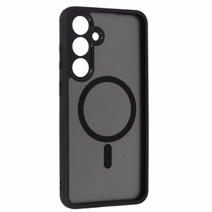 Täysmatta magneettikuori Samsung Galaxy S24 FE musta