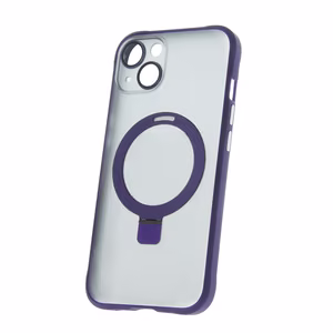 Mag Ring -suojakuori iPhone 15 Pro Max 6,7:lle violetti