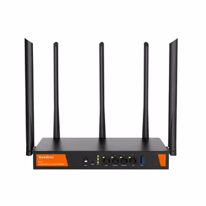 Tenda W30E AX3000 – kaksitaajuuksinen Wi-Fi 6 Gigabit -langaton reititin, musta