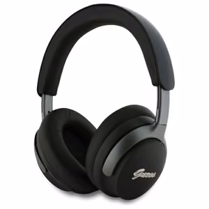 Guess Bluetooth ANC Kuulokkeet GUBHC22PSFCSMK musta Metal Script Logo