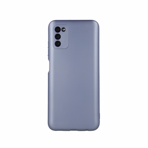 Metallic case for Samsung Galaxy A25 5G (global) light blue