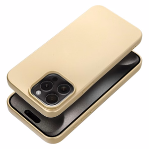 Metallinen Suojakuori iPhone 15 PRO MAX:lle kultainen