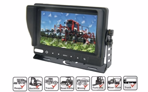 Analog Waterproof Monitor (Waterproof Car CCTV Monitor 7")