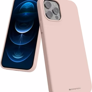 Mercury Silicone Suojakuori Samsung A73 5G vaaleanpunainen hiekka