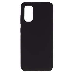 Silicone Lite Suojakuori Samsung Galaxy S20 - musta