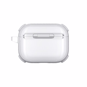 AmazingThing Titan Pro Mag Case Clear Suojakuori AirPods Pro 3 -kuulokkeille - valkoinen