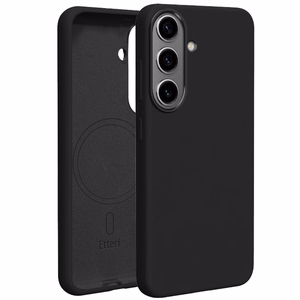 Etteri Silicone Mag -suojakuori Samsung Galaxy S26 musta