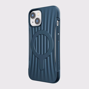 Raptic X-Doria Clutch Case iPhone 14 MagSafe takakuori sininen