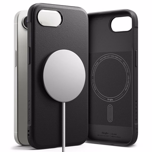 Ringke Onyx Magneettinen MagSafe Suojakuori iPhone 16e / 17e:lle - musta
