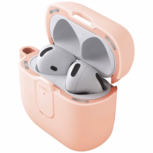 Uniq Clyde Lock Case for AirPods 4 - Pink