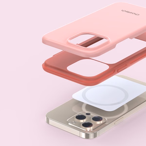 Choetech MFM pudotuksenestokotelo Made for MagSafe iPhone 13 Pro vaaleanpunainen (PC0113-MFM-PK)