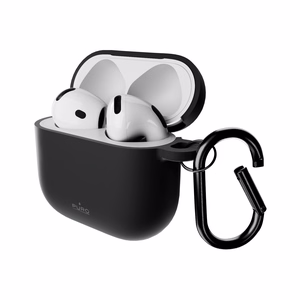 Puro Icon -suojakuori AirPods 4:lle - musta