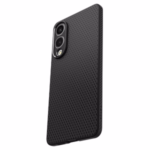 Spigen Liquid Air Suojakuori Samsung Galaxy S25 Edge:lle - musta