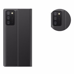 Uusi Sleep Case suojus jalusta-toiminnolla Samsung Galaxy A03s (166.5) musta