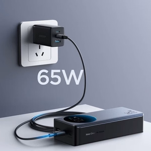 Joyroom 30000mAh 65W tehopankki digitaalisella näytöllä (JR-PBF05) - musta