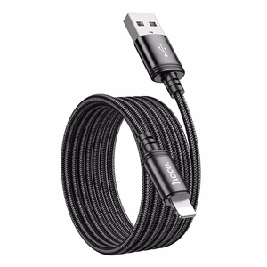 Hoco USB-A - Lightning -kaapeli 2,4A 2 m X89 - musta