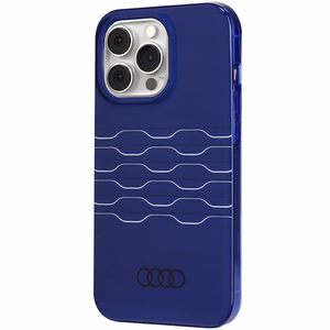 Audi IML MagSafe Suojakuori iPhone 13 Pro Max:lle - sininen