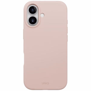 Uniq Lino Magclick Charging Suojakuori iPhone 17:lle - vaaleanpunainen