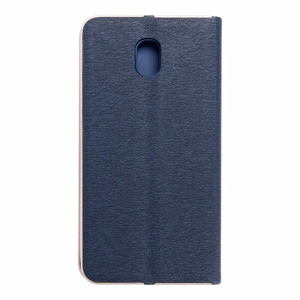 Flip case for Samsung J5 2017 Luna Book Gold navy blue