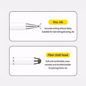 Blavec Passive Stylus Pen BPS-02 Universal 2 in 1 (BPS02-UW) valkoinen