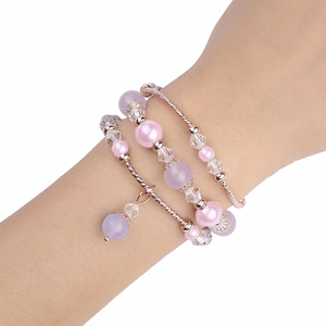 Bracelet loop for Apple Watch 38/40/41 design 4 gold-purple