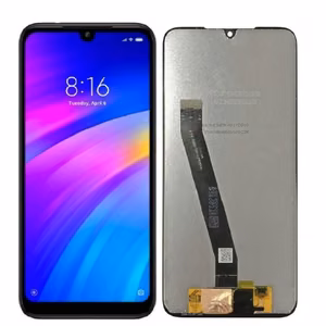 LCD-näyttö yhteensopiva Xiaomi Redmi 7 kanssa musta HQ