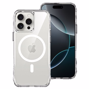 ROAR Suojakuori SLIM DEFENDER yhteensopiva MagSafe iPhone 17:lle läpinäkyvä