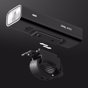 Wozinsky WSBLB2 etu- (400 lm) ja taka-USB-C-polkupyöränvalojen sarja – musta