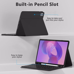 Tech-Protect SC Pen Suojakuori Lenovo Idea Tab Plus 12.1 TB-361:lle - Musta