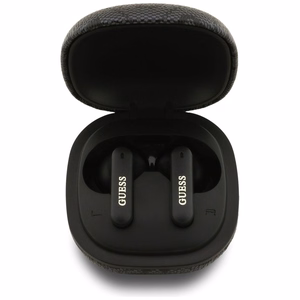 Guess 4G Classic Metal Logo TWS ENC Kuulokkeet - musta