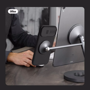 Nillkin CamShield Pro Magneettinen Suojakuori iPhone 15 Plus:lle sininen