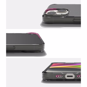 Ringke Fusion Matte kotelo iPhone 14 Plus suojus geelikehyksellä harmaa