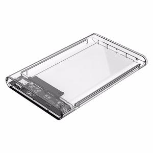 Orico 2139C3 2,5" HDD/SSD USB-C 5Gb/s -levykotelo - läpinäkyvä