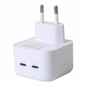 Seinälaturi MX THUNDER PD 35W, 2xUSB-C valkoinen