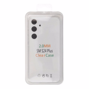 Suojakuori Samsung S24 PLUS:lle - kirkas 2 mm Box läpinäkyvä