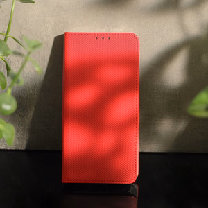 Smart Magnet case for Honor 600 / 600 Pro red