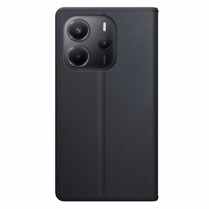 3mk Lompakko-Suojakuori Xiaomi Redmi Note 14 4G:lle - Musta