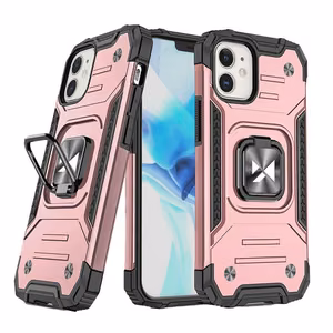 Wozinsky Ring Armor iPhone 14 Plus panssaroitu tapaus magneettinen haltija rengas kultainen