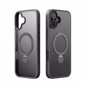 Phone Case Dux Ducis "Yind 360 Ring Stand" for Apple iPhone 16 Black