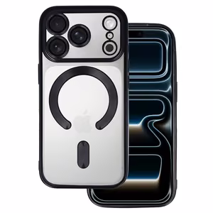 Metallinen Magsafe Suojakuori iPhone 17 Prolle musta