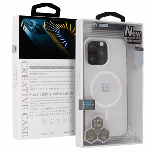 Warframe MagSafe Series Suojakuori Iphone 15 Plus:lle - valkoinen