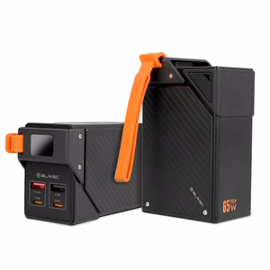 Blavec BJ-50 Tytan -varavirtalähde, 30 000 mAh, 65 W, 2× USB-C + 2× USB-A (PBBJ50B), musta
