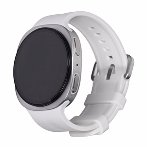 Samsung Galaxy Watch9 -älykello, 3.3 cm (1.3") AMOLED, 40 mm, digitaalinen, 438 x 438 pikseliä, kosketusnäyttö, hopea, Wi-Fi, GPS (satelliitti)